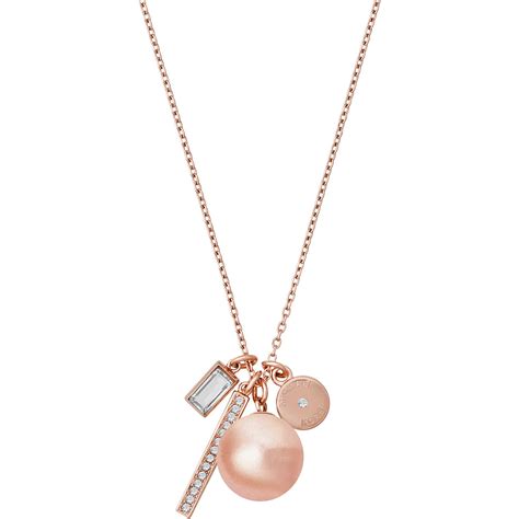 ladies pendant michael kors mkj6669791|Michael Kors Ladies Necklace With Pendant Mkj6669791.